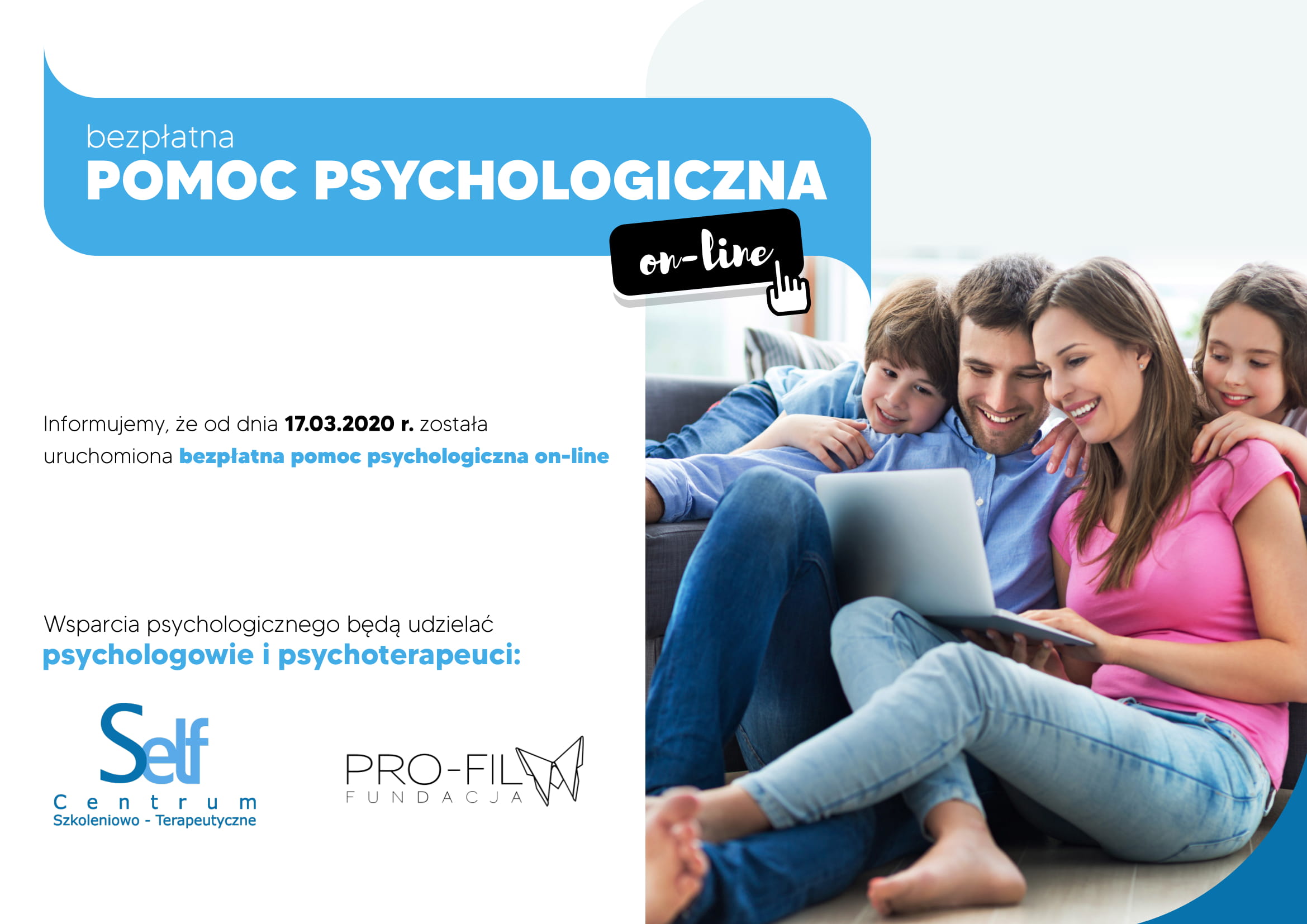 Pomoc psychologiczna online